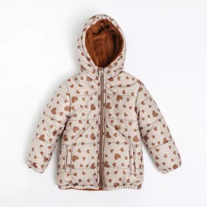 Nanica Kids Kahve Kız Bebek Mont