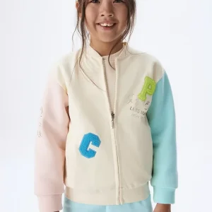 NK Kids Krem Kız Çocuk Kolej Hırka