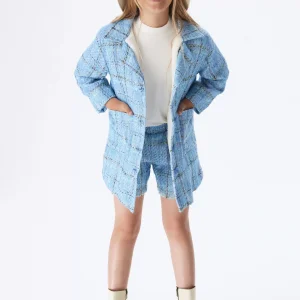 NK Kids Mavi Kız Çocuk Şort