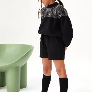 NK Kids Siyah Kız Çocuk Şort