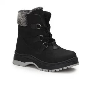 Vicco Alexis Kürklü Kız Çocuk Siyah Bot