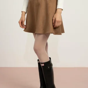 Loco Loco Kız Çocuk Süet Volanlı Etek