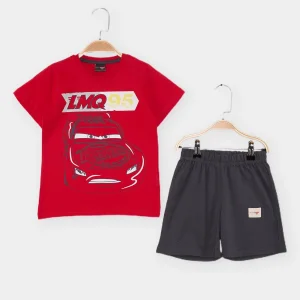 Disney Kırmızı Erkek Çocuk Cars 2li Takım