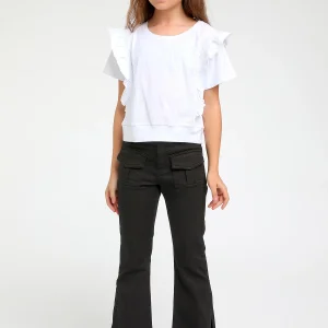 Escabel Beyaz Kız Çocuk T-Shırt