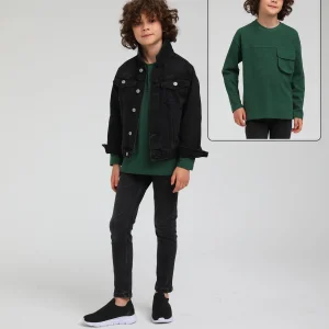 Jack Lions Yeşil Erkek Çocuk Sweat