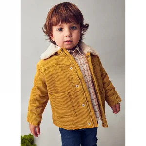 Mayoral Erkek Çocuk Hardal Fitilli Ceket