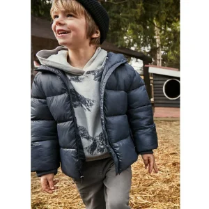 Mayoral Erkek Çocuk Mavi-Gri Mont