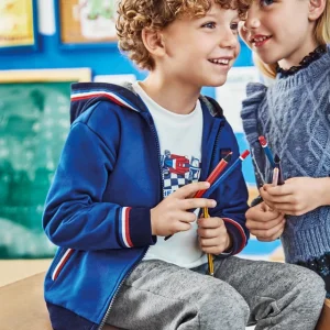 Mayoral Gri Mavi Erkek Çocuk 3lu Eşofman Takım