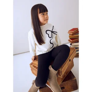 Mayoral Kız Çocuk Ekru Taytlı Takım