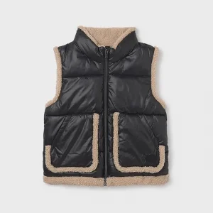 Mayoral Kız Çocuk Siyah Yelek