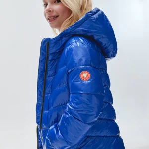 Mayoral Mavi Kız Çocuk Parlak Mont