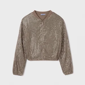 Mayoral Vizon Kız Çocuk Payetli Hırka