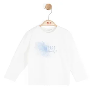 NK Kids Kız Bebek Ekru-Mavi Beautıful Badi