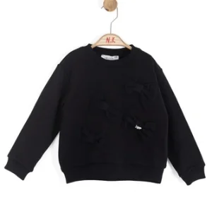 NK Kids Kız Bebek Kelebek Tokalı Sweat