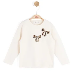 NK Kids Kız Bebek Taş Fiyonklu Badi