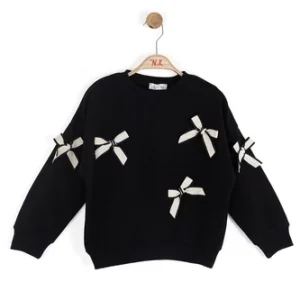 NK Kids Kız Çocuk Fiyonklu Sweat