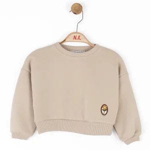 NK Kids Krem Kız Bebek Nılufer Sweat
