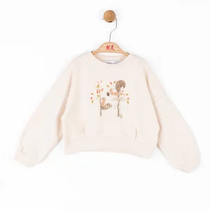 NK Kids Krem Kız Bebek Sıncap Sweat