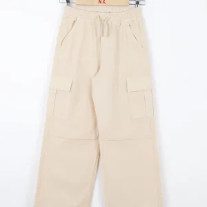 NK Kids Krem Kız Çocuk Rihanna Pantolon