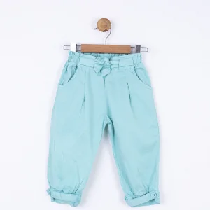NK Kids Mavi Kız Bebek Firuze Pantolon