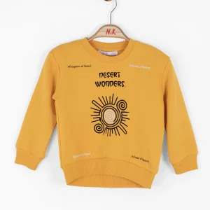 NK Kids Sarı Erkek Bebek Echoes Sweat