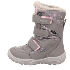 Superfit Crystal Gri Kız Çocuk Gote-Tex Bot