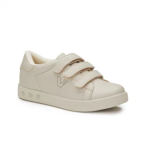 Vicco Oyo Işıklı Unisex Çocuk Bej Spor Ayakkabı