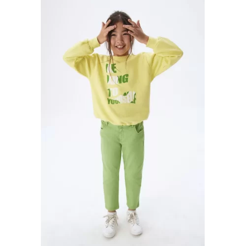 NK Kids Sarı Kız Çocuk Sweat