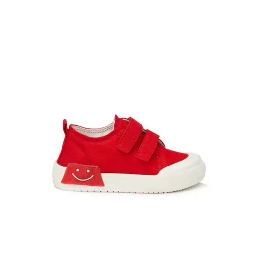 Vicco Luffy Işıklı Unisex Bebe Kırmızı Spor Ayakkabı
