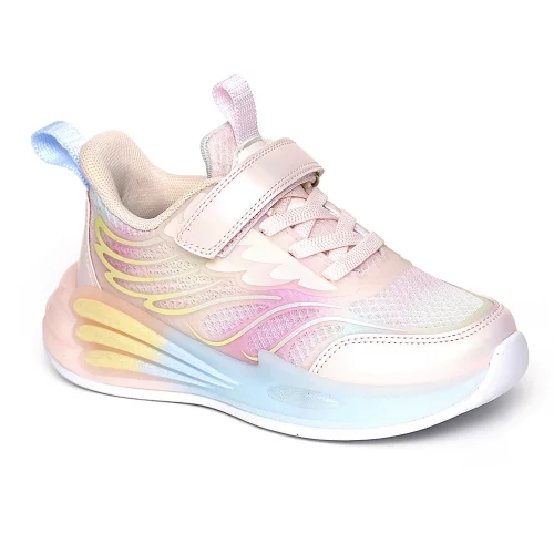 PEPİNO Kız Çocuk Pudra Patik Spor Ayakkabı