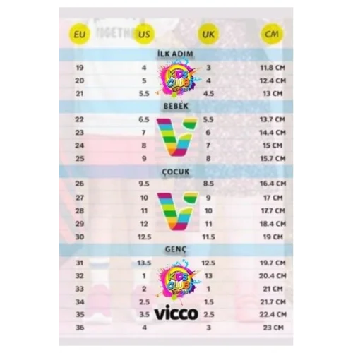 Vicco Alra Kız Çocuk Sandalet