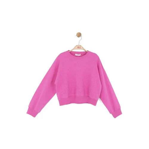 NK Kids Kız Çocuk Barberry Sweat