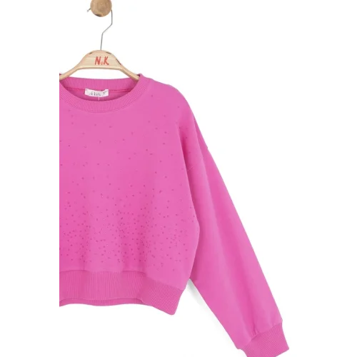 NK Kids Kız Çocuk Barberry Sweat