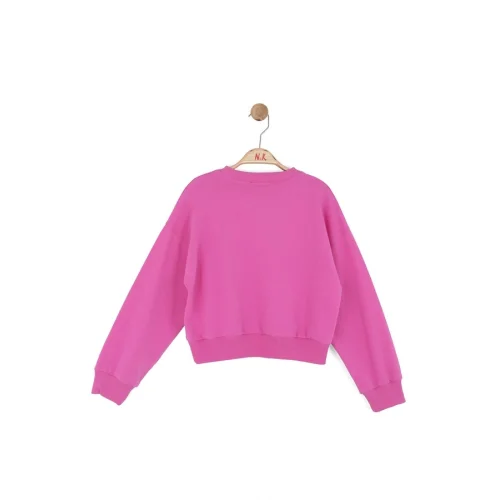 NK Kids Kız Çocuk Barberry Sweat
