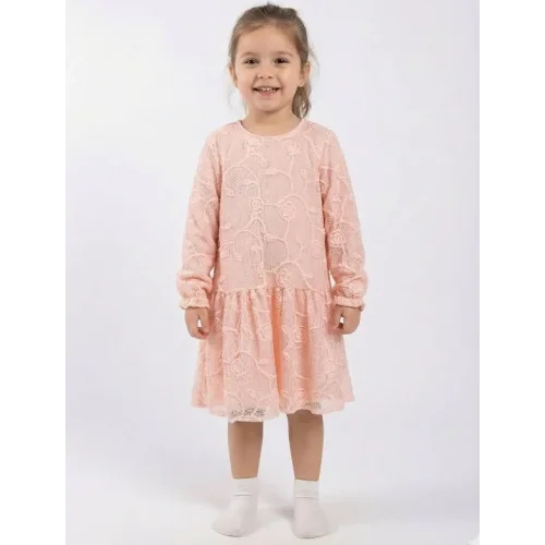 Escabel Kız Çocuk Pudra Elbise