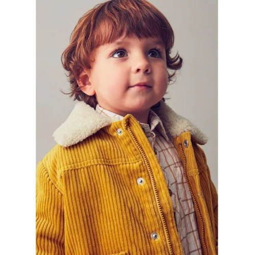 Mayoral Erkek Çocuk Hardal Fitilli Ceket