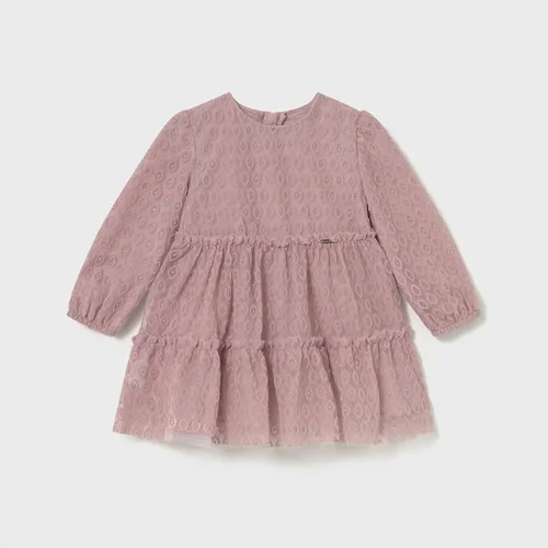 Mayoral Kız Bebek Pembe Elbise