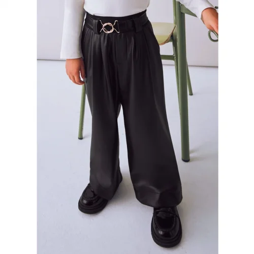 Mayoral Kız Çocuk Deri Pantolon