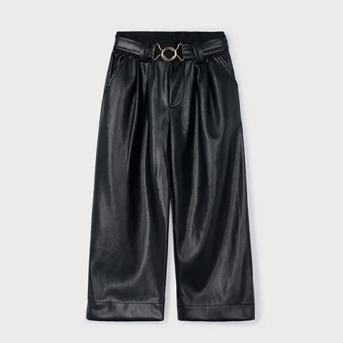 Mayoral Kız Çocuk Deri Pantolon