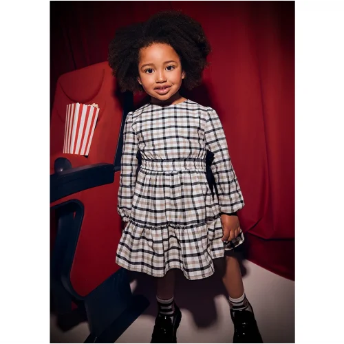 Mayoral Kız Çocuk Ekose Elbise