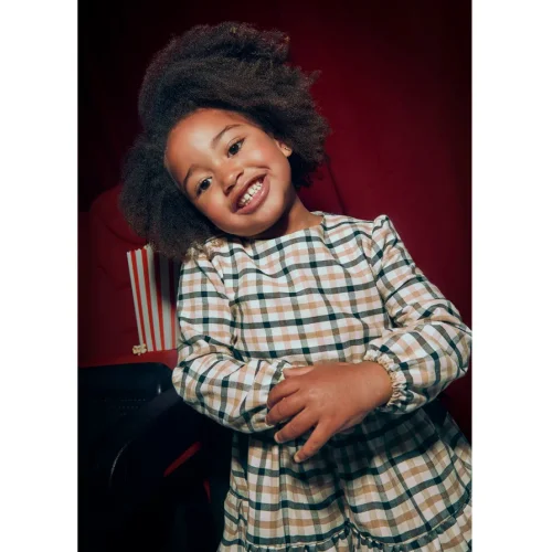 Mayoral Kız Çocuk Ekose Elbise