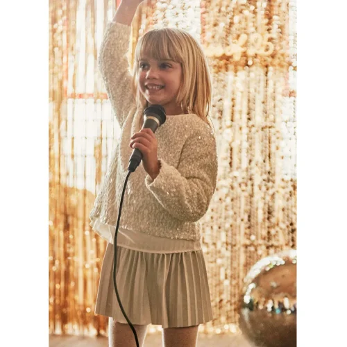 Mayoral Kız Çocuk Payetli Sürpriz Elbbise