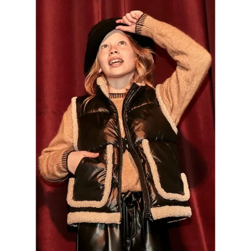 Mayoral Kız Çocuk Siyah Yelek