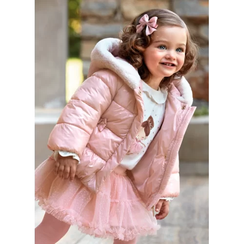 Mayoral Pembe Kız Bebek Mont