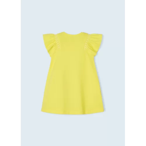 Mayoral Sarı Kız Çocuk Penye Elbise