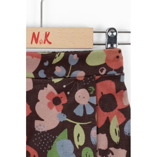 NK Kids Corak Kız Bekek Colorful Şort Etek