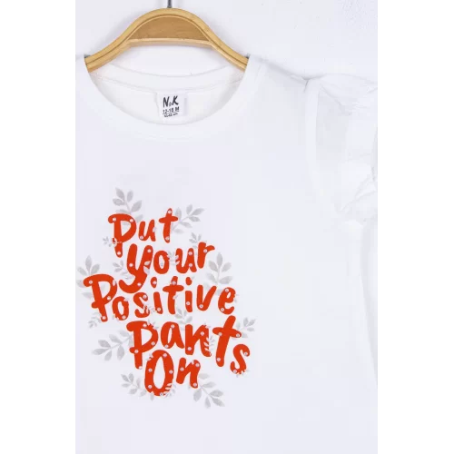 NK Kids Ekru Kız Bebek Positive Atlet