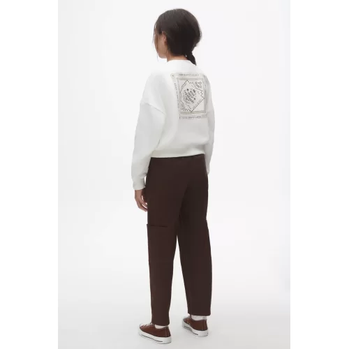 NK Kids Ekru Unisex Çocuk Rıde Sweat