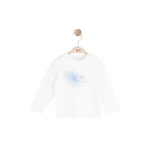 NK Kids Kız Bebek Ekru-Mavi Beautıful Badi