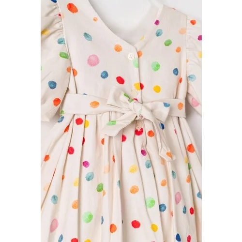 NK Kids Kız Bebek Macaron Elbise